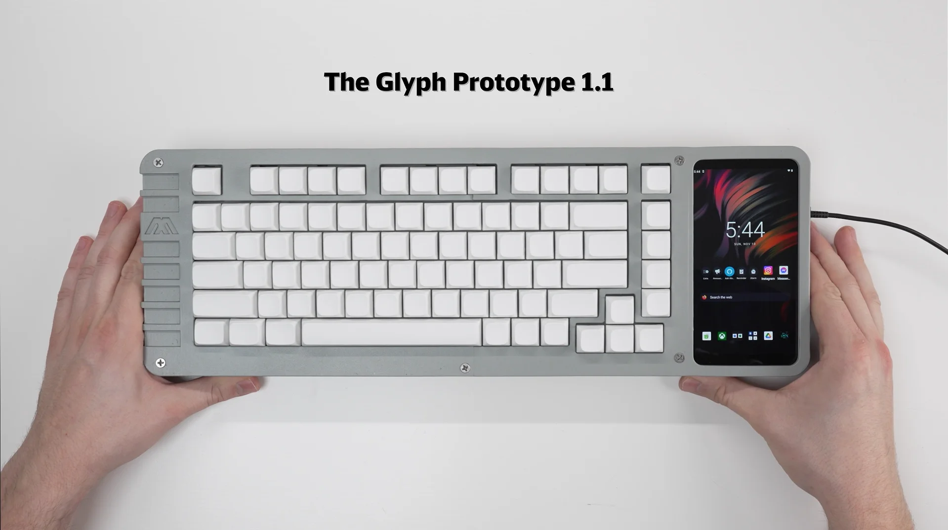 Majestic Glyph Prototype 1.1 Keyboard