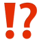 question and exclamation icon