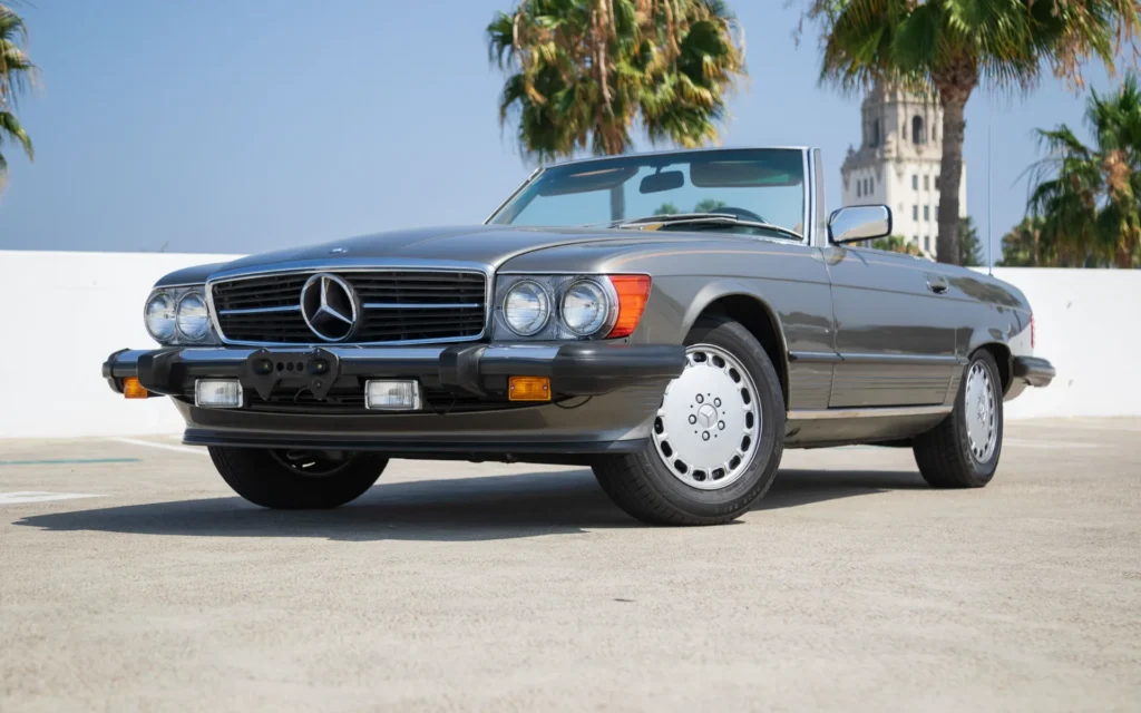 1989 Mercedes 56SL Metallic Gray 2