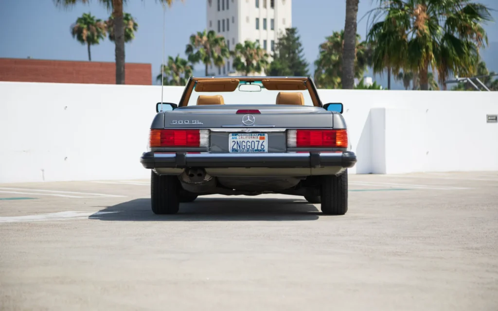 1989 Mercedes 56SL Metallic Gray 4