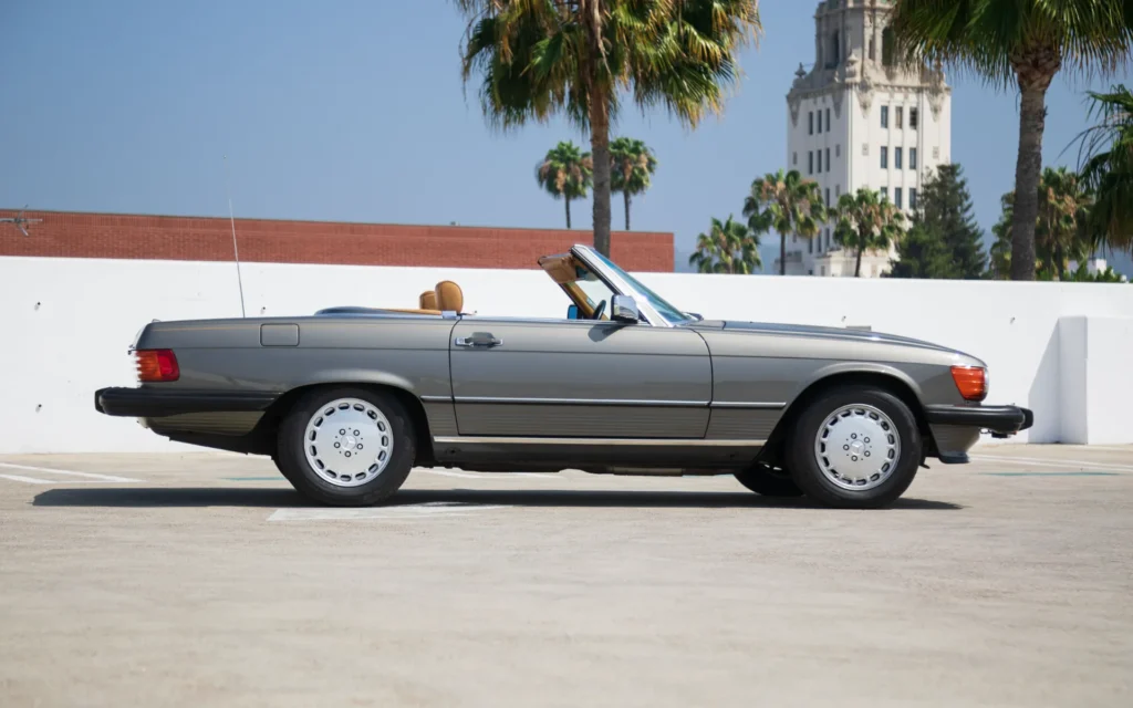 1989 Mercedes 56SL Metallic Gray 5