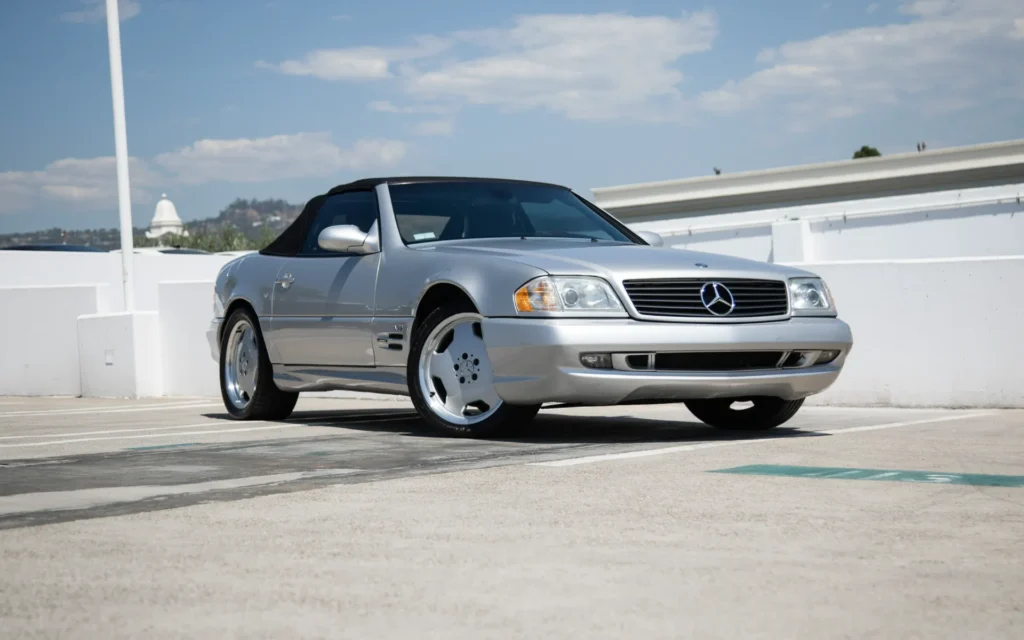 1999 Mercedes SL600 Silver 1
