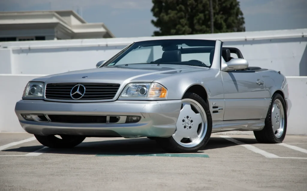 1999 Mercedes SL600 Silver 2