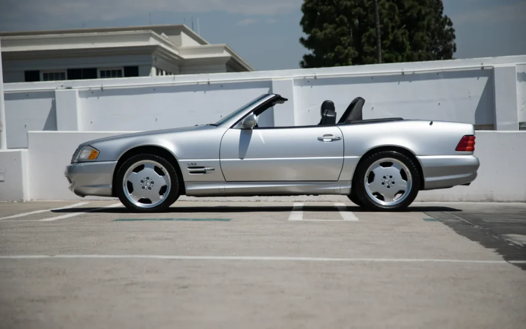 1999 Mercedes SL600 Silver 6