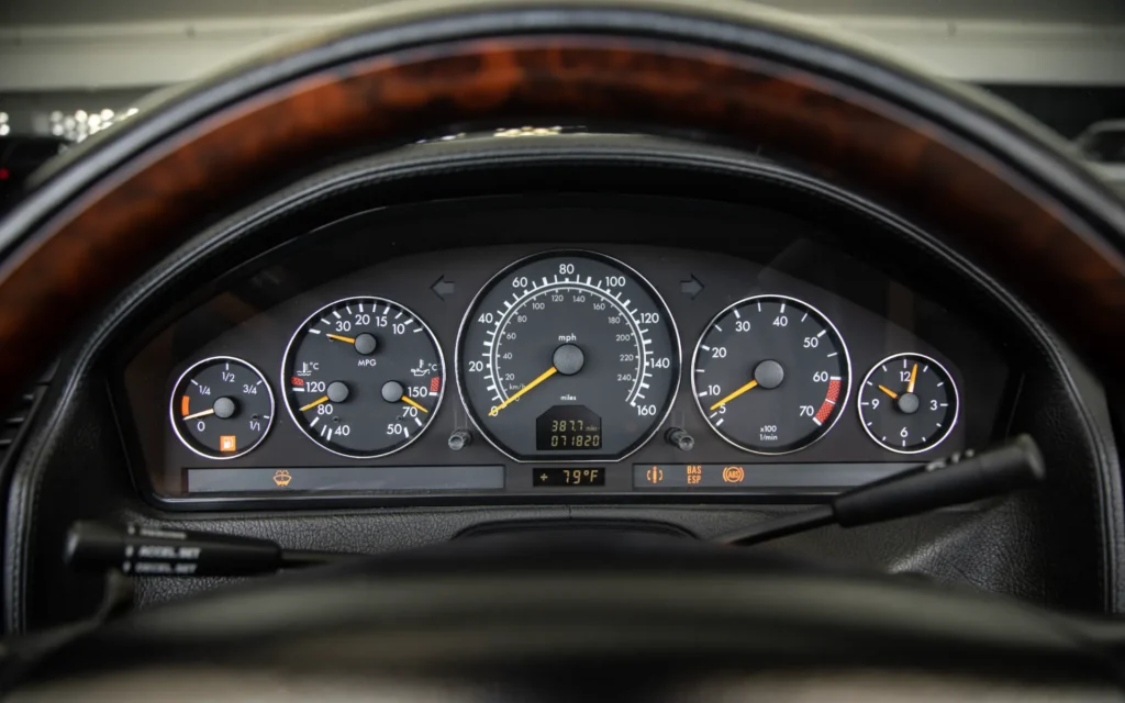 1999 Mercedes SL600 Silver 9