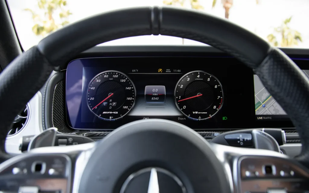 2021 Mercedes G63 Gray Black 7