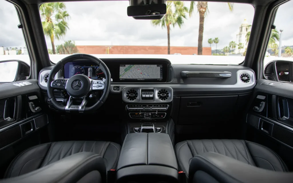 2021 Mercedes G63 Gray Black 8